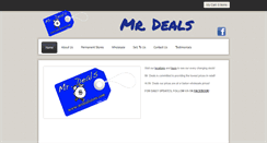 Desktop Screenshot of mrdealsstore.com